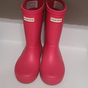 Hunter rain boots